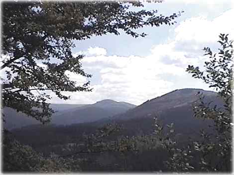 Harrachov - widok z dworca kolejowego